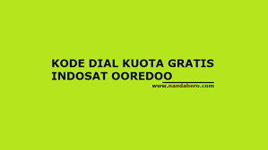 Cara mendapatkan kuota gratis indosat. Kode Dial Kuota Gratis Indosat Ooredoo Paket Edukasi 30gb Nanda Hero