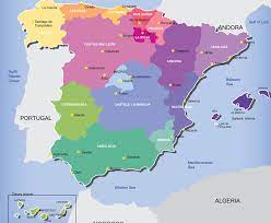 Mapa De Comunidades Autonomas De Espana El Mapa Que Muestra Las Comunidades Autónomas Más Queridas Y Odiadas Por  Los Españoles - Málaga - Cope