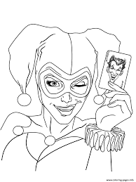 The character was created by paul dini and bruce timm, and initial appeared in batman: Pin On Coloring Pages