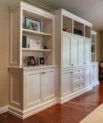 Cabinetry Design The Center Portion Of The Built In Is Flat On The Front To Appear As Cabinetry The Flanking Living Room Built Ins Living Room Cabinets Home