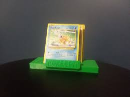 In pokémon trading card game and pokémon card gb2: Download Free Stl File Pokemon Card Holder 3d Printer Design Cults