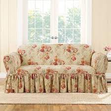 The subtle geometric design, in a slightly raised grid pattern, is designed to minimize tucking, fits to various sized loveseat. This Ballad Box Cushion Sofa Slipcover Brings You The Timeless Floral Pattern This Exclusive Slipco Slipcovers For Chairs Loveseat Slipcovers Slipcovered Sofa