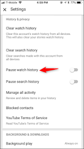 How do you clear history on an iphone? How To Delete Your Youtube Watch History And Search History