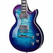 Gibson 2017 Les Paul Standard Hp Guitar Blueberry Burst Body Front Close Guitar Les Paul Les Paul Standard
