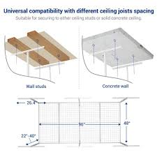 Maybe you would like to learn more about one of these? Other Storage Solutions Fleximounts 3x8 Overhead Garage Storage Ceiling Rack Hooks Not Included Black Home Furniture Diy Goldenvillainn Com