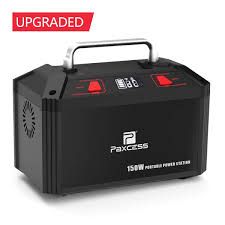 Paxcess 150w Portable Power Station 178wh 48000mah Solar Generator Cpap Battery For Camping Power Supply With Solar Generator Camping Power Solar Energy Panels