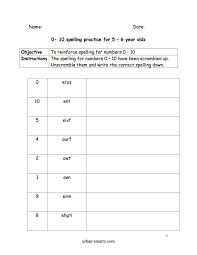 Worksheets Spelling Practice Worksheets Spelling Worksheets Kindergarten Spelling Words