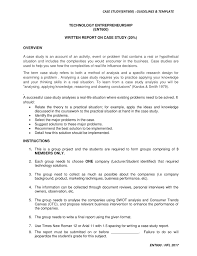 Ent600 Case Study Guidelines Template Pages 1 5 Text Version Anyflip
