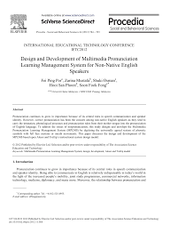 Information and translations of gangguan in the most comprehensive dictionary definitions resource on the web. Pdf Design And Development Of Multimedia Pronunciation Learning Management System For Non Native English Speakers