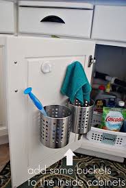 We most often think of the storage area under the sink as a place for cleaning supplies. Creative Under Sink Storage Ideas Hative