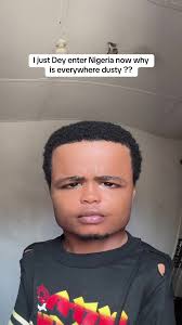 Navigating Dusty Streets Upon Arriving in Nigeria