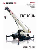 Terex HTC-70 Crawler Crane