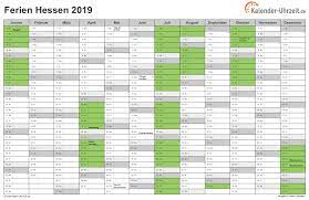 Schulferien 2019 in hessen osterferien 2019. Ferien Hessen 2019 Ferienkalender Zum Ausdrucken