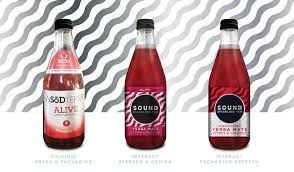 Sound Sparkling Tea Packaging Design Brand Packaging Packaging Design Inspiration