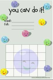 smiley face behavior charts for preschoolers