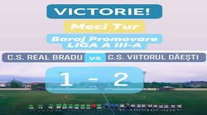Fixtures, results, matches, standings table, team form, general and bet statistics. Victorie Viitorul DÄƒesti A Castigat Mansa Tur A Barajului De Promovare La Bradu Jurnal Valcean