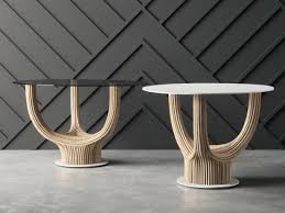 While the tabletop is smooth and shiny, the bottom shelf is slatted. Acacia Coffee Table 3d Model Kenneth Cobonpue Philippines