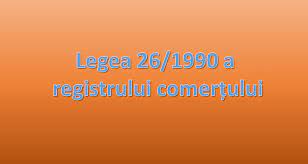284 din 14 noiembrie 2008 privind aprobarea ordonantei de urgenta a guvernului nr. Legea 26 1990 A Registrului ComerÈ›ului Wise Business Plans
