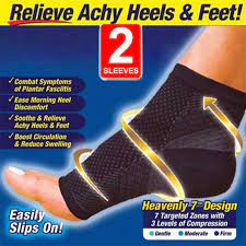 7 49 Aud Compression Socks Foot Sleeve Plantar Fasciitis Sore Achy Swelling Heel Ankle Au Ebay Fashion Foot Remedies Swollen Feet Remedy Plantar Fasciitis
