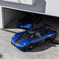 Koenigsegg Agera Hh And Pagani Zonda Hh Painted In Dark Blue Metallic Photo Taken By Dhh79 On Instagram He Is Also The Owner Of The Cars