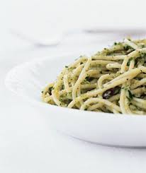 Pasta With Green Olive Pesto Recipe Easy Vegan Dinner Vegan Recipes Easy Food Recipes