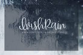 Reklame script regular (3115 downloads). Ivish Rain 212763 Script Font Bundles Script Font Bundles Script Fonts