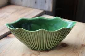 Vintage Mccoy S 1968 Tierra Line Green Pottery By Nissehouse Pottery Pottery Green Vintage