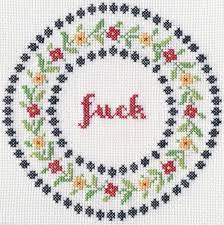 Plus, use our caption/border maker tool to chart your own words. Pin By Ana Sofia On Cross Stitch Round Flower Border Cross Stitch Cross Stitch Borders Subversive Cross Stitch