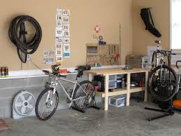 How To Set Up A Home Bike Shop For Every Space And Budget Singletracks Mountain Bike News Garage Bike Bike Shop Bike News