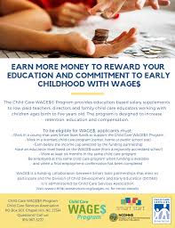 Wage Nc Child Care Services Association