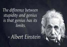 Dec 18, 2018 · albert einstein is recognized around the world as one of the most iconic and intelligent minds ever. The Difference Between Genius And Stupidity Google Search Einstein Quotes Albert Einstein Quotes Wise Quotes