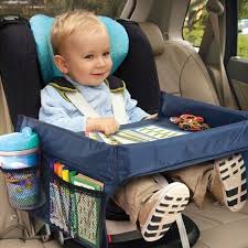 Child Car Seat Waterproof Tray With Storage Baby Car Seats Car Seats Car Seat Tray
