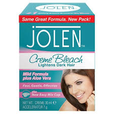 First, you'll mix together bleach and developer, then you'll brush the mixture onto your hair, being careful not to get it on your skin or clothes. Jolen Cream Bleach Mild 30ml Toiletries Superdrug