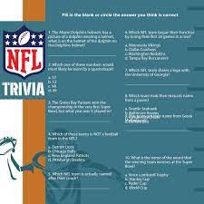 Big 4 sports logos by letter. 9 Best Printable Nfl Trivia Questions And Answers Printablee Com