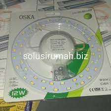 Promo & diskon murah 100% original 15 hari retur ⌛ pengiriman cepat free ongkir. Jual Lampu Led Bulat 3 Warna Oska Ceiling Lamp 12w Di Lapak Solusirumahbiz Bukalapak