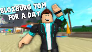 BECOMING BLOXBURG TOM FOR A DAY... AND WAVING AT PEOPLE - YouTube