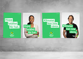 Av | 8 september 2018. Affischskisser Vagg Alt3 Miljopartiet De Grona