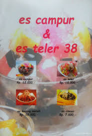 Sebab akan ada banyak promo atau potongan harga yang didapat. Selalu Diperbarui Menu Es Campur Es Teller 38 Cengkareng