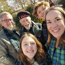 Clan Forbes Society was represented at the Alexandria Scottish Christmas  Walk this past Saturday! Ho Ho Lonach!