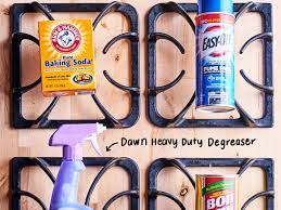 If you're like the people who've been postponing cleaning their cast iron stove grates, this article might change your mind. Best Way To Clean Enameled Stove Grates Kitchn