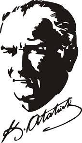 M Kemal Ataturk Resim Sablon Baski Gorsel Sanatlar