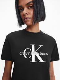 Calvin Klein Jeans Womens Core Monologo Regular Tee, Ck Black :  Amazon.com.au: Clothing, Shoes & Accessories