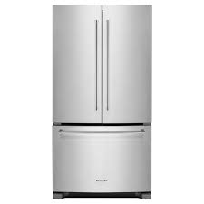 Kitchenaid / kitchen aid pasta roller set *boxed*. Kitchenaid 20 Cu Ft French Door Refrigerator In Stainless Steel Counter Depth Krfc300ess The Home Depot
