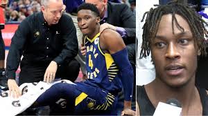 Nba players have rallied in support of victor oladipo amid concerns he could miss the rest of the season after suffering a serious knee injury on wednesday night. Victor Oladipo Of Indiana Pacers Stretchered Off With Serious Knee Injury