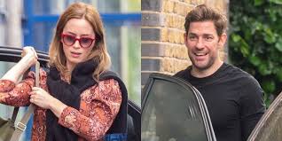 Emily blunt is an actress and she is married to actor john krasinski. Emily Blunt Husband John Krasinski Grab Some Lunch Together In London France News