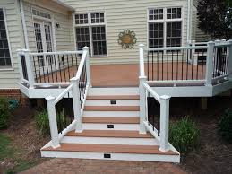Building deck steps building stairs deck stairs wooden stairs deck stair stringer corner deck deck framing deck construction porch steps. Composite Decking And Railing With Stairs