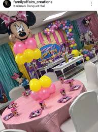 Minnie Mouse Birthday Ideas For 2 Year Old Daughter Minnie Mouse Bow Tique Birthday Party Minnie Birthday Party Minnie Mouse First Birthday Minnie Mouse Birthday Party