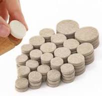URBANFIX Chair Leg Floor Protector - 80 Pieces, Furniture Felt Pads | Non  Skid Floor Protector | Noise Insulation Pad Floor Bumper, Beige :  Amazon.in: ...