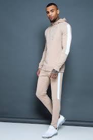 See your favorite men's suits and stylish man clothes discounted & on sale. Click Here To Find Out About The Skinny Fit Hooded Fleece Tracksuit From Boohoo Part Of Our Latest Sale Col Mens Workout Clothes Mens Casual Outfits Tracksuit