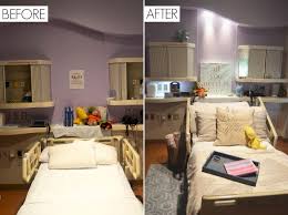 The Most Inspiring Room Makeover Yet Hospital Room Bed Makeover Home Decor